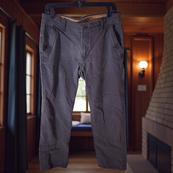 Legendary Outfitters Men's Utility Pants 32x30 Gray Stretch Canvas Workwear - Picture 2 of 11